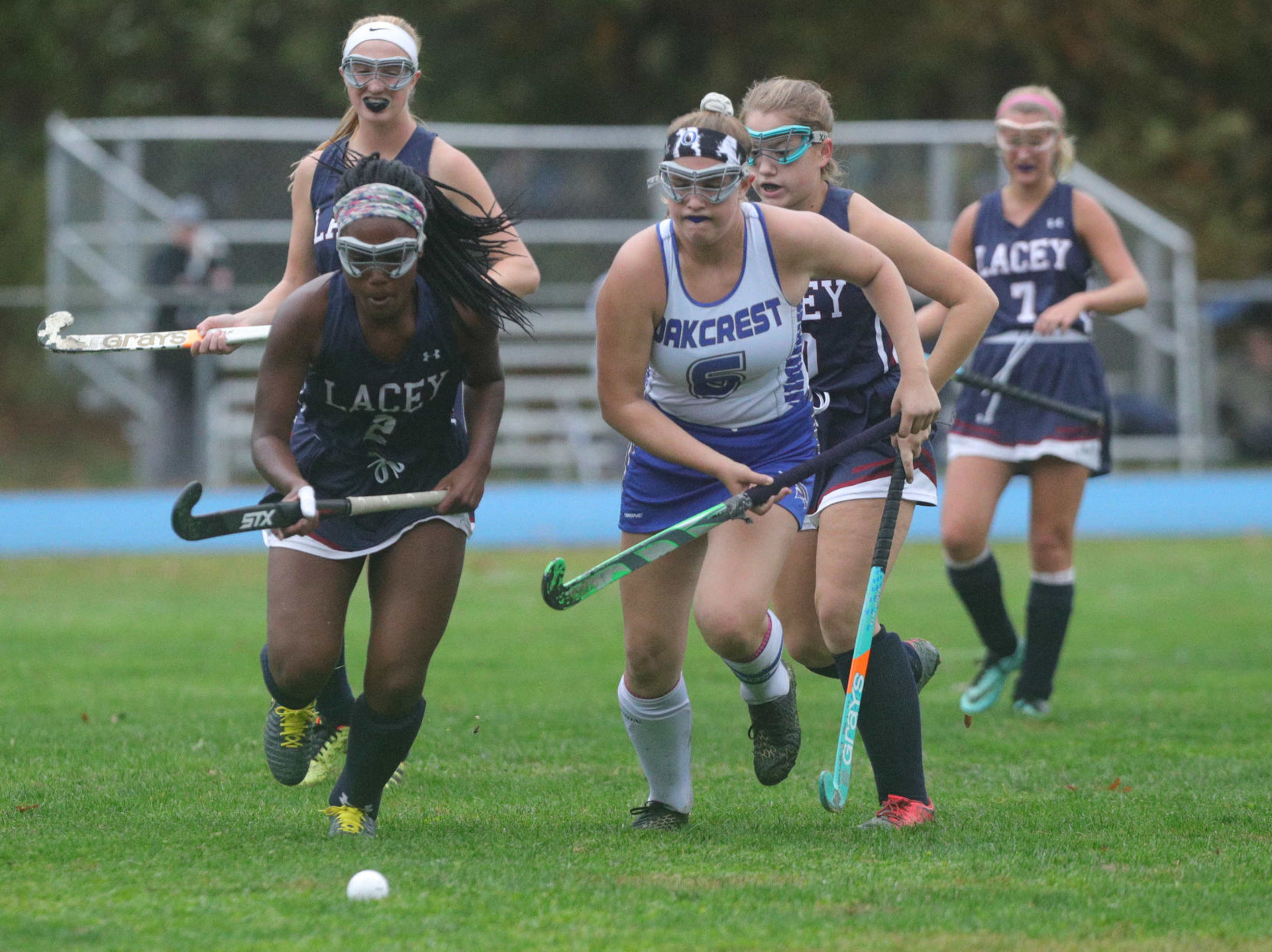 Lacey vs Oakcrest Field Hockey game